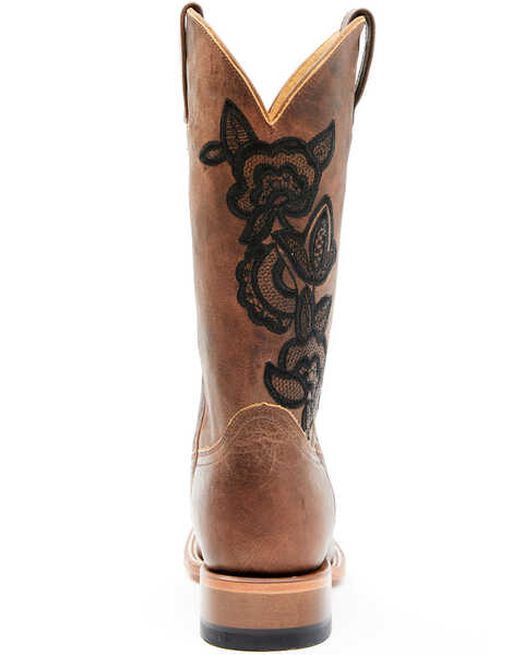 Image #5 - Shyanne Women's Mabel Western Boots - Broad Square Toe, Brown, hi-res