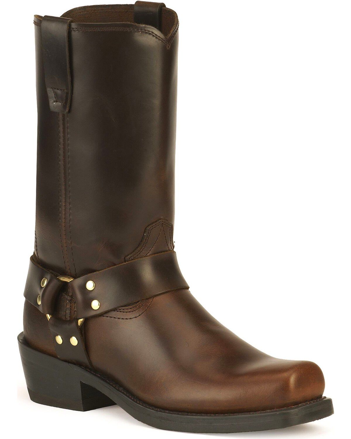 Durango Men's Harness Boots - Square Toe, Brown, hi-res
