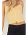 Image #3 - Idyllwind Women's Lace Trim Cami, Yellow, hi-res