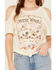 Image #3 - Shyanne Women's Mystic Winds Cold Shoulder Tee, Cream, hi-res