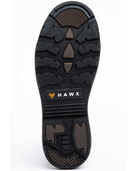 Image #7 - Hawx Men's Crew Chief Work Boots - Soft Toe, Dark Brown, hi-res