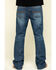 Image #1 - Cody James Men's Wolfstooth Medium Wash Relaxed Bootcut Stretch Denim Jeans, Blue, hi-res