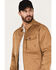 Image #2 - Brothers and Sons Men's Badlands Trucker Jacket, Beige/khaki, hi-res