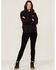 Image #2 - Carhartt Women's Solid Purple Relaxed Fit Zip-Front Sherpa Fleece Work Jacket, Plum, hi-res