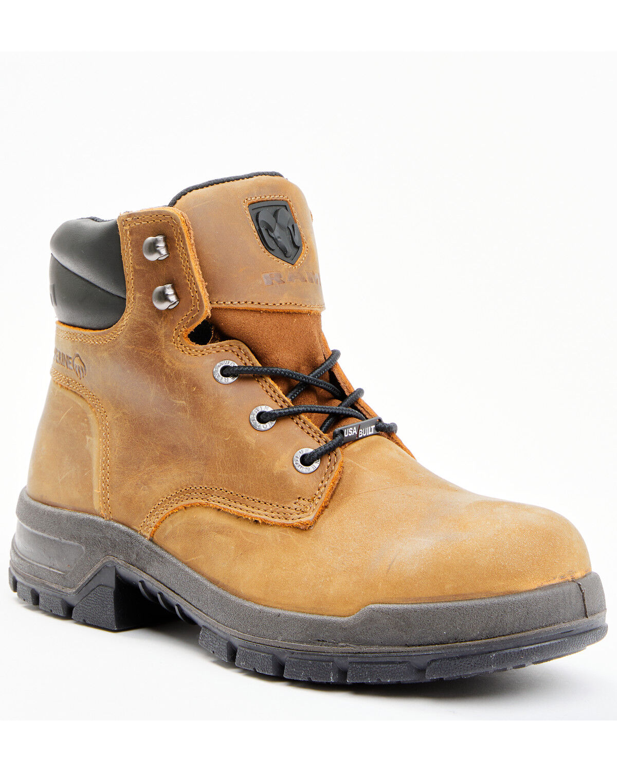 Image #1 - Wolverine x Ram Collection Men's Tradesman Work Boots - Composite Toe, Brown, hi-res