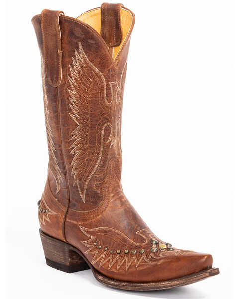 Image #1 - Idyllwind Women's Trouble Western Boots - Snip Toe, Brown, hi-res