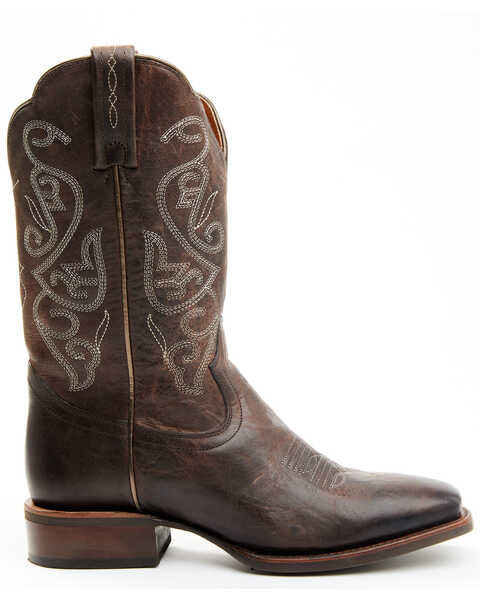 Image #2 - Idyllwind Women's Giddy Up Leather Western Boot - Broad Square Toe , Chocolate, hi-res