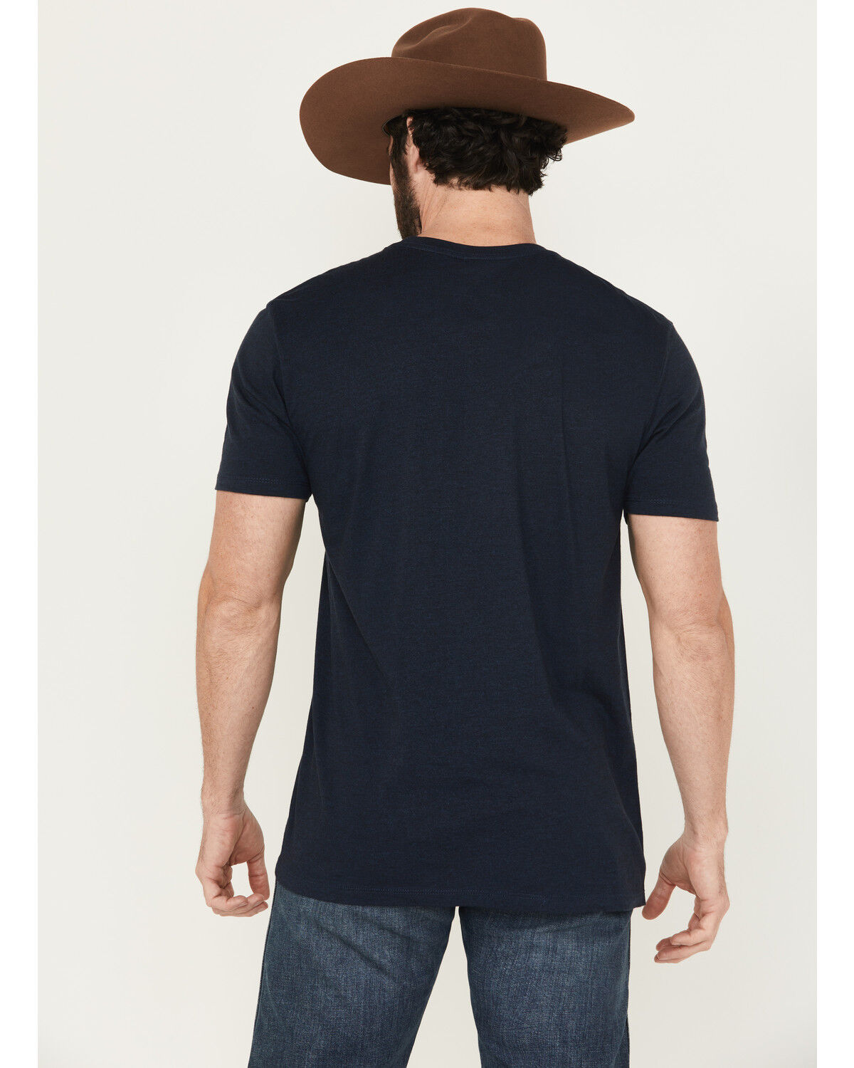 Image #4 - Cinch Men's Southwestern Logo Short Sleeve Graphic T-Shirt, Navy, hi-res