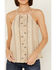 Image #3 - Shyanne Women's Embellished Halter Tank, Taupe, hi-res