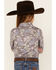 Image #4 - Cruel Girl Girls' Paisley Print Long Sleeve Snap Western Shirt, Grey, hi-res