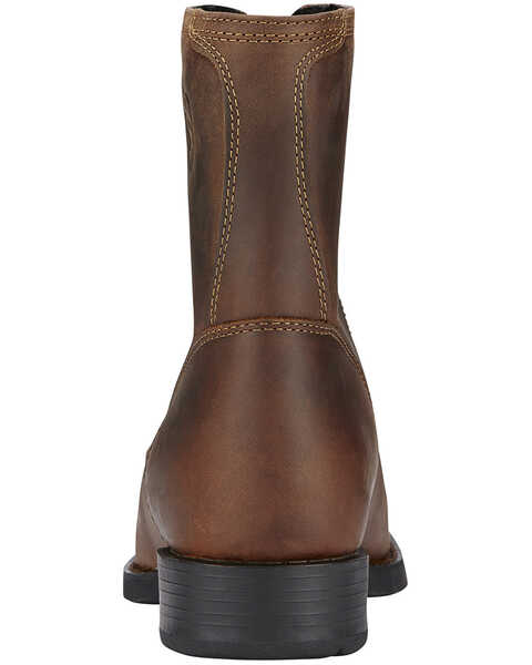 Image #3 - Ariat Men's Heritage Lacer Western Boots - Round Toe, Distressed, hi-res