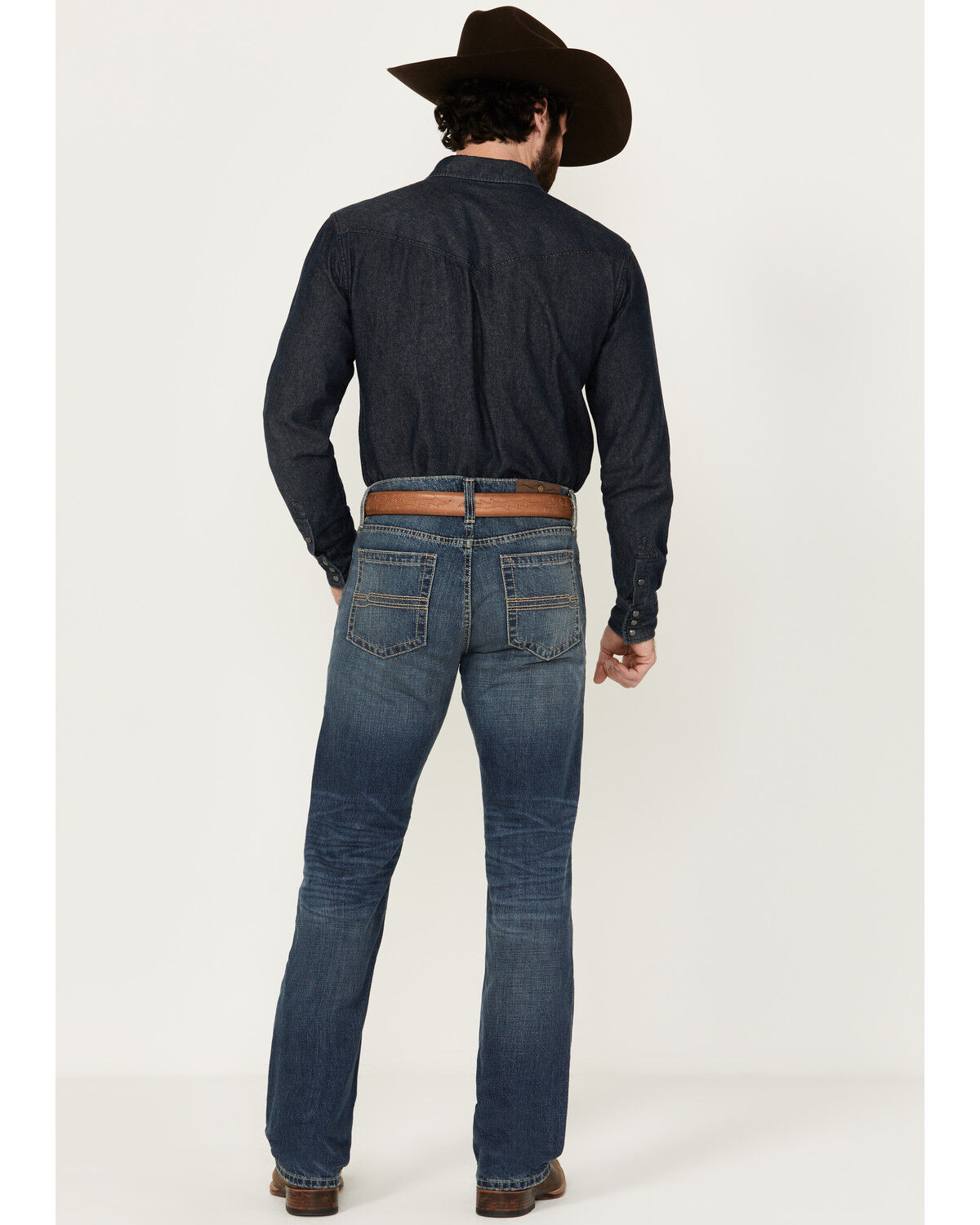 Image #3 - Cody James Men's Jackson Slim Straight Rigid Denim Jeans, Medium Wash, hi-res