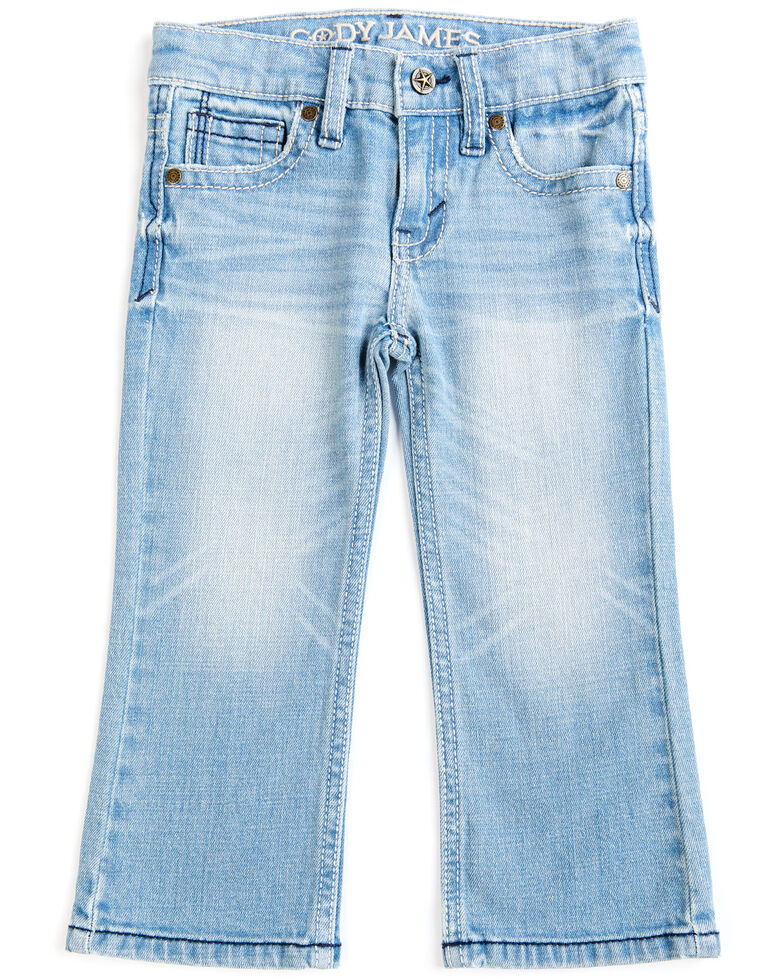 Cody James Toddler-Boys' Arlo Light Wash Slim Bootcut Jeans, Blue, hi-res
