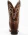 Image #5 - Myra Bag Women's Salvage Oesle Western Boots - Broad Square Toe, Dark Brown, hi-res
