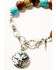 Image #2 - Shyanne Women's Americana Longhorn Medallion Bracelet, Silver, hi-res
