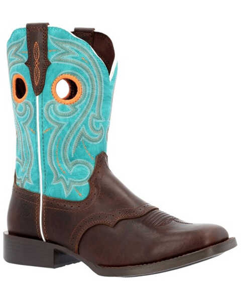 Durango Women's Westward Hickory Western Boots - Square Toe, Brown, hi-res
