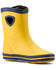 Image #1 - Ariat Boys' Kelmarsh Waterproof Rubber Boots - Round Toe, Yellow, hi-res