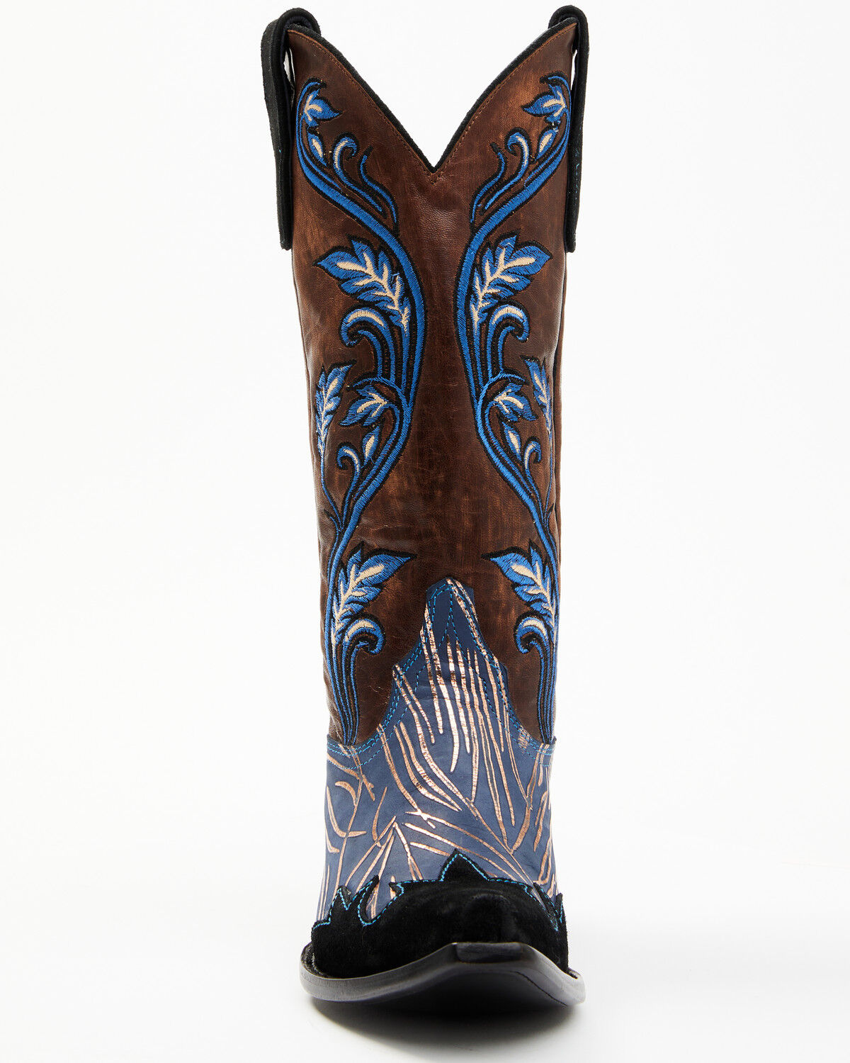 Image #4 - Yippee Ki Yay by Old Gringo Women's Elva Western Boots - Snip Toe, Brown, hi-res
