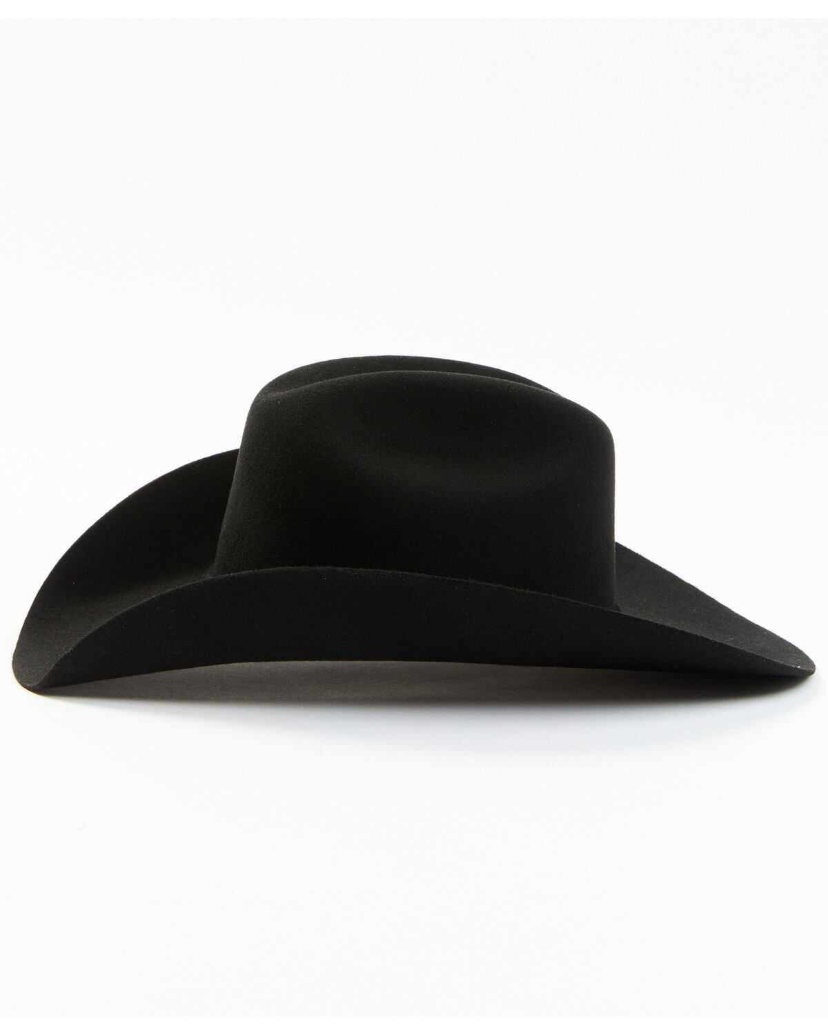 Image #3 - Serratelli Remington 5X Felt Cowboy Hat, Black, hi-res