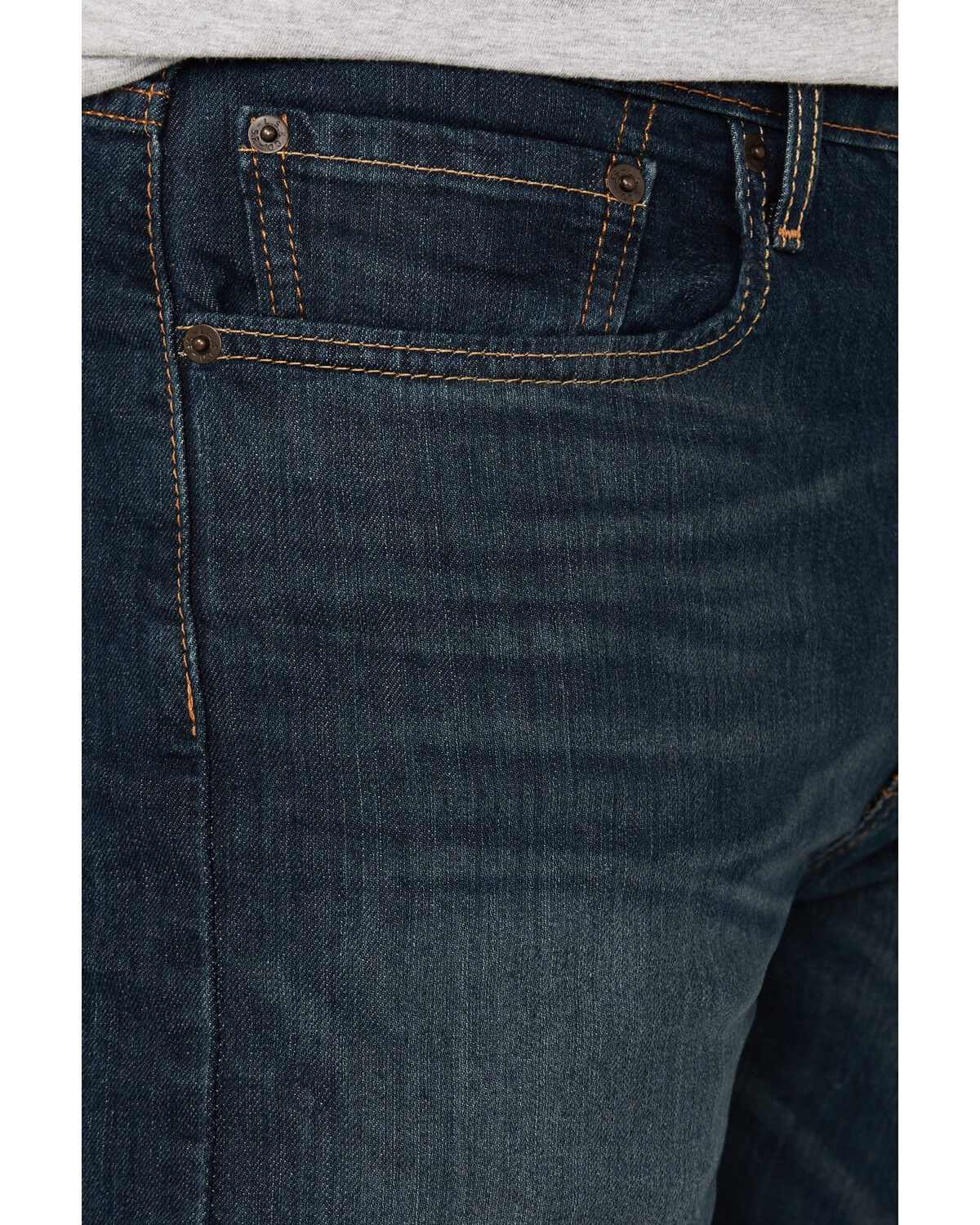 Image #2 - Levi's Men's 502 Rosefinch Regular Stretch Tapered Fit Jeans, Blue, hi-res