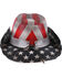 Image #3 - Cody James Justice Straw Cowboy Hat, Red/white/blue, hi-res