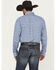 Image #4 - Wrangler Men's Paisley Print Long Sleeve Button-Down Stretch Western Shirt - Tall, Blue, hi-res