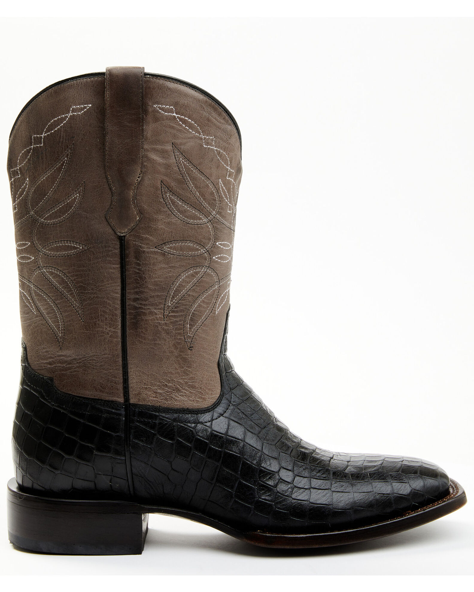 Crocodile print booties shop