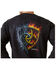 Image #3 - Ariat Men's FR Air Shock Long Sleeve Graphic Work T-Shirt, Black, hi-res