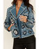 Image #3 - Double D Ranch Women's Floral Leather Jacket, , hi-res