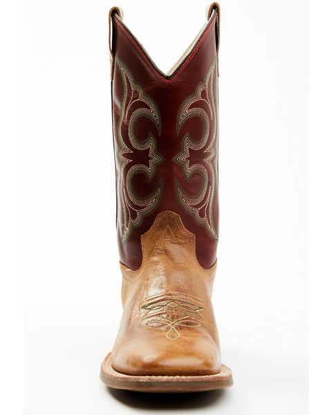Cody James Boys' Tonal Western Boots - Broad Square Toe, Brown, hi-res