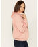 Image #2 - Paramount Network's Yellowstone Women's Buffalo Hoodie , Pink, hi-res