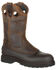 Georgia Boot Men's Mud Dog Pull On Work Boots - Round Toe, Tan, hi-res