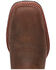 Image #6 - Laredo Men's Cullen Western Boots - Broad Square Toe, Brown, hi-res