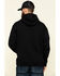 Image #2 - Ariat Men's Black/Lime Rebar Graphic Hooded Work Sweatshirt, Black, hi-res