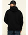 Ariat Men's Black/Lime Rebar Graphic Hooded Work Sweatshirt , Black, hi-res