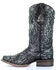 Image #3 - Corral Women's Glitter Inlay Western Boots - Square Toe, , hi-res