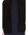 Image #3 - Hawx Men's Bruiser Solid Sherpa Zip-Up Work Vest, Black, hi-res