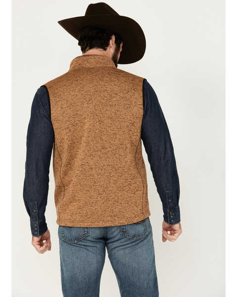 Image #4 - Cowboy Hardware Men's Speckle Knit Vest , Tan, hi-res