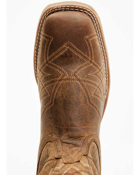 Image #6 - Laredo Men's Chauncy Western Boots - Broad Square Toe, Taupe, hi-res
