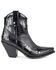 Image #2 - Sendra Women's Gabby Western Booties - Snip Toe, Black, hi-res