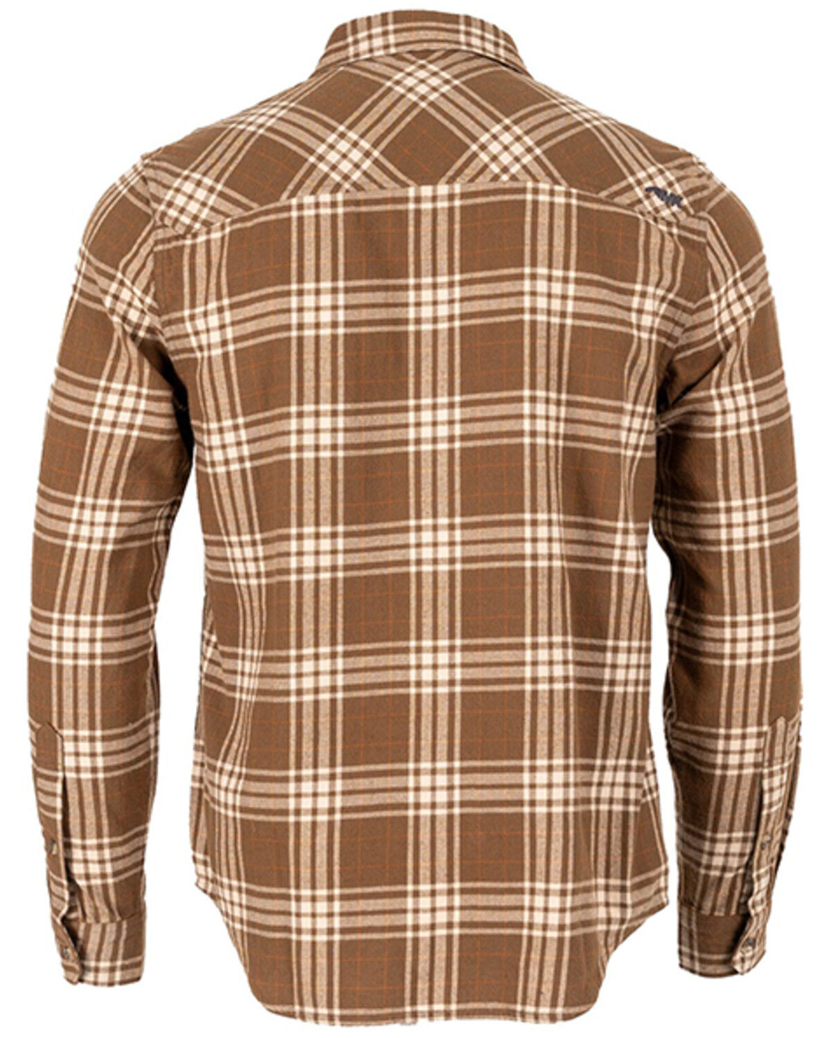 Image #2 - Mountain Khakis Men's Park Plaid Print Long Sleeve Button-Down Flannel Shirt, Brown, hi-res