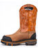 Image #3 - Cody James Men's 11" Decimator Western Work Boots - Nano Composite Toe, Brown, hi-res