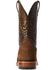 Image #3 - Ariat Men's Circuit Paxton Western Boots - Broad Square Toe, Brown, hi-res