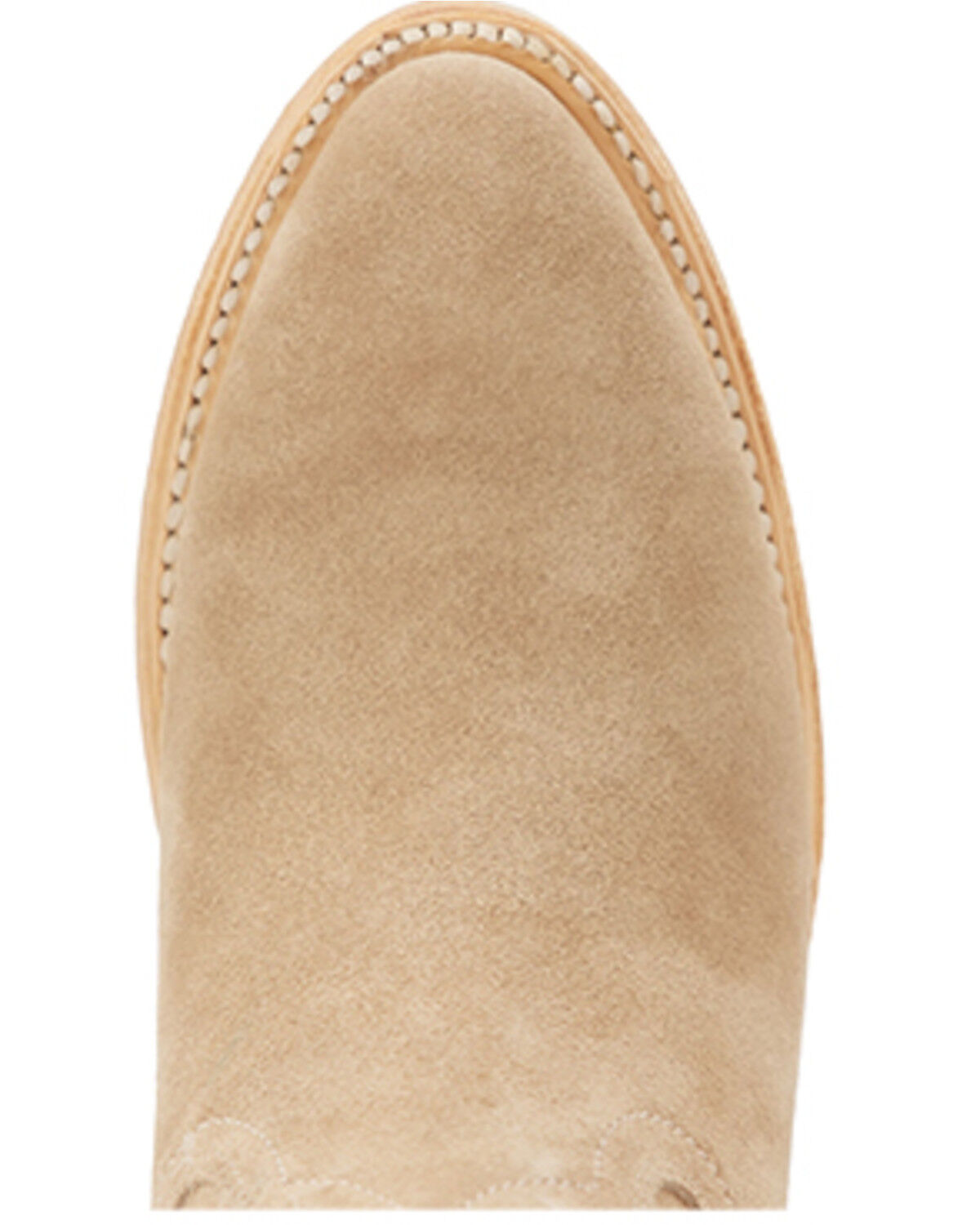 Image #6 - Lane Women's Plain Jane Suede Tall Western Boots - Round Toe, Beige, hi-res