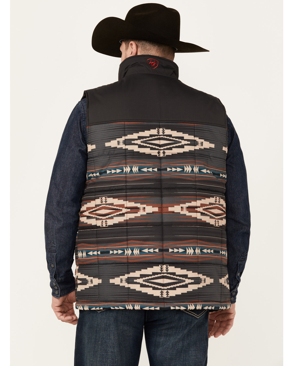 Ariat Men's Crius Southwestern Print Insulated Vest