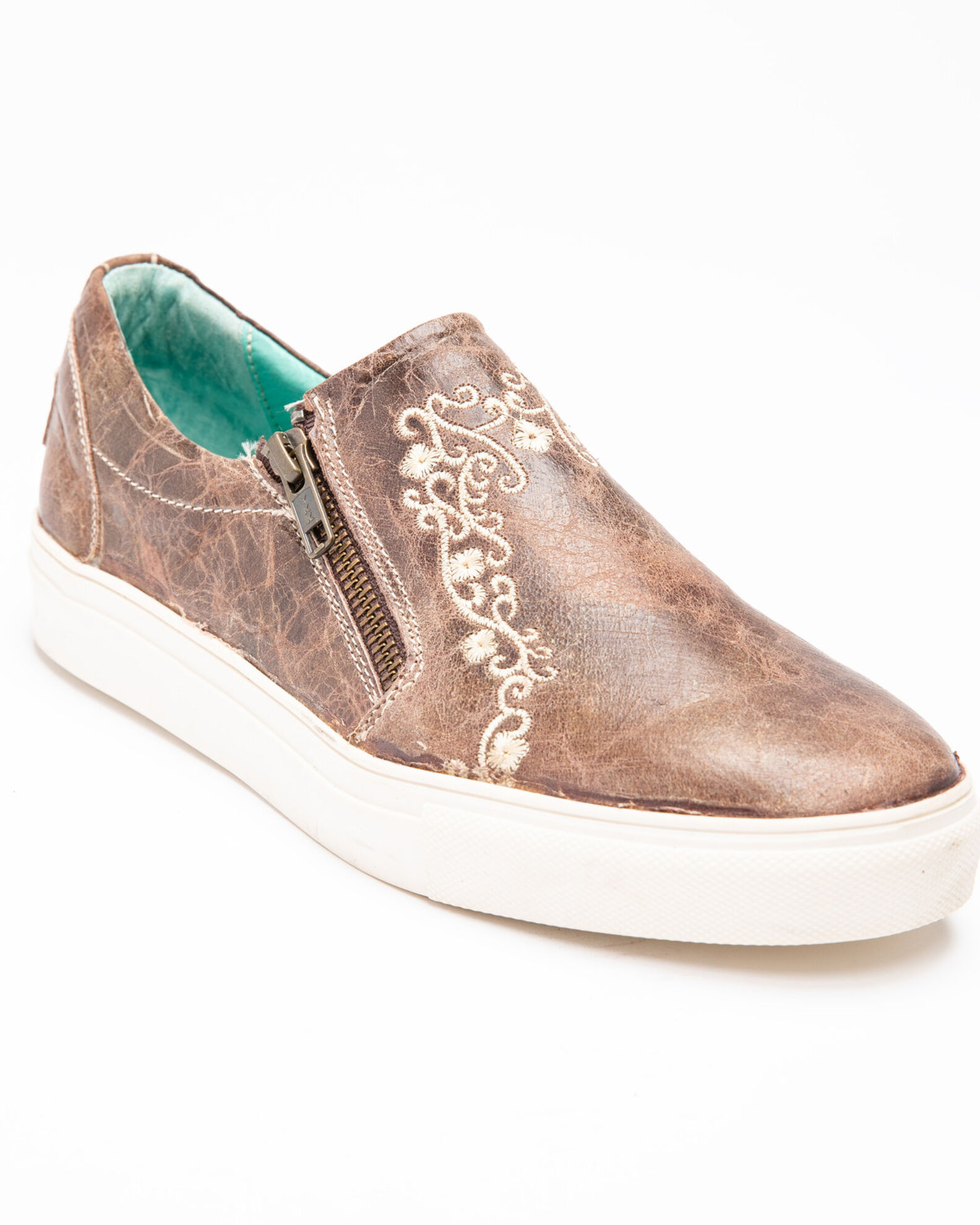 Corral Women s Bone Crater Inlay Embroidered Shoes Country Outfitter