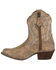 Durango Women's Crush Fashion Booties - Round Toe, Tan, hi-res
