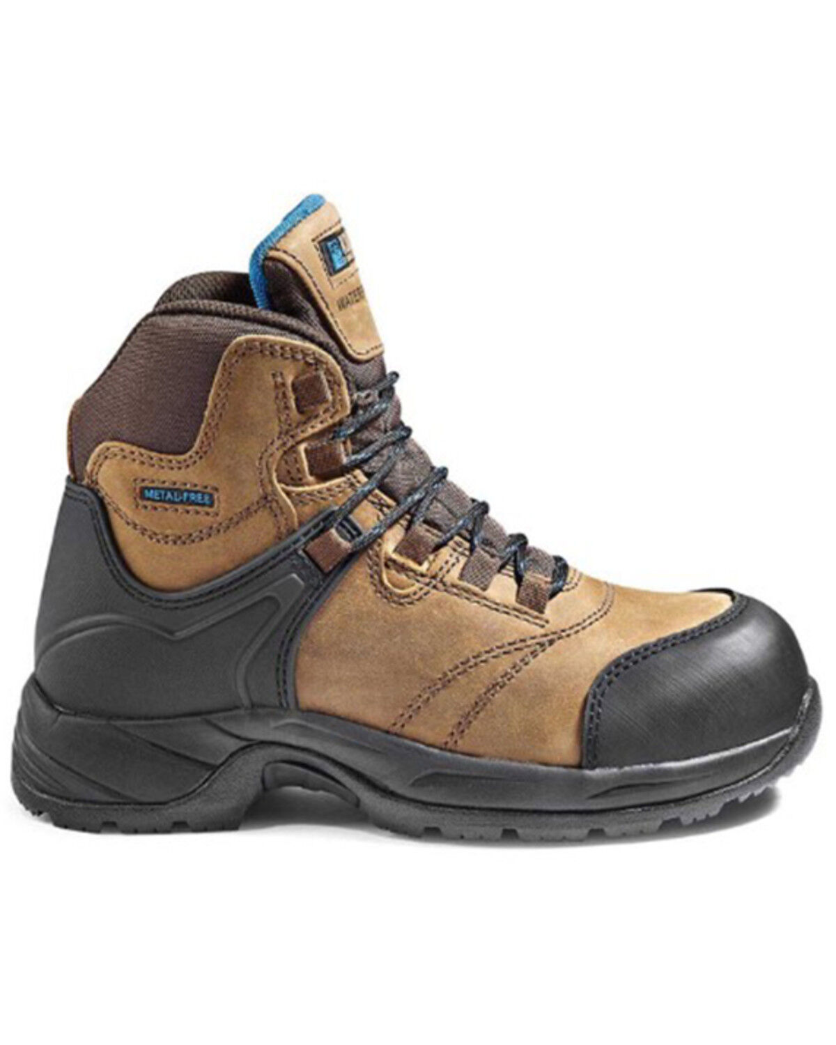 Image #2 - Kodiak Women's Journey Waterproof Hiker Safety Work Boots - Composite Toe, Brown, hi-res