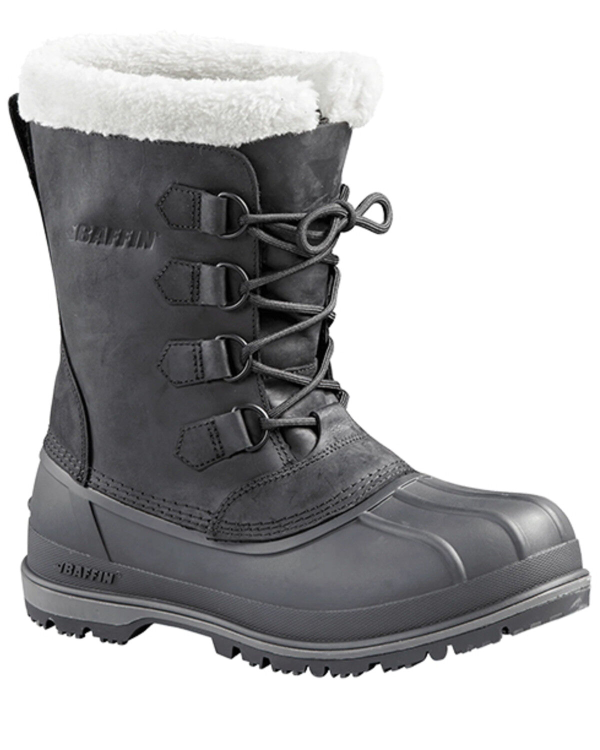 Image #1 - Baffin Men's Canada Insulated Waterproof Boots - Soft Toe, Black, hi-res