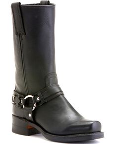 Frye Women's Belted Harness Boots, Black, hi-res